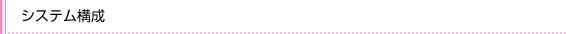 システム構成