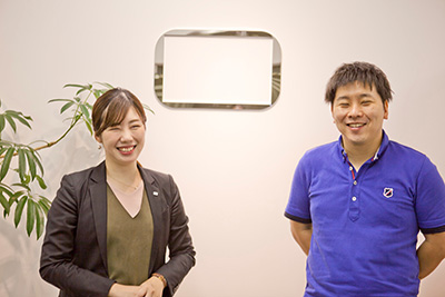 ニッポンインシュア株式会社 保証事業部 営業管理課 係長 村上 恵梨子 様 株式会社Fusic 技術開発部門 エンジニア 清家 史郎 様